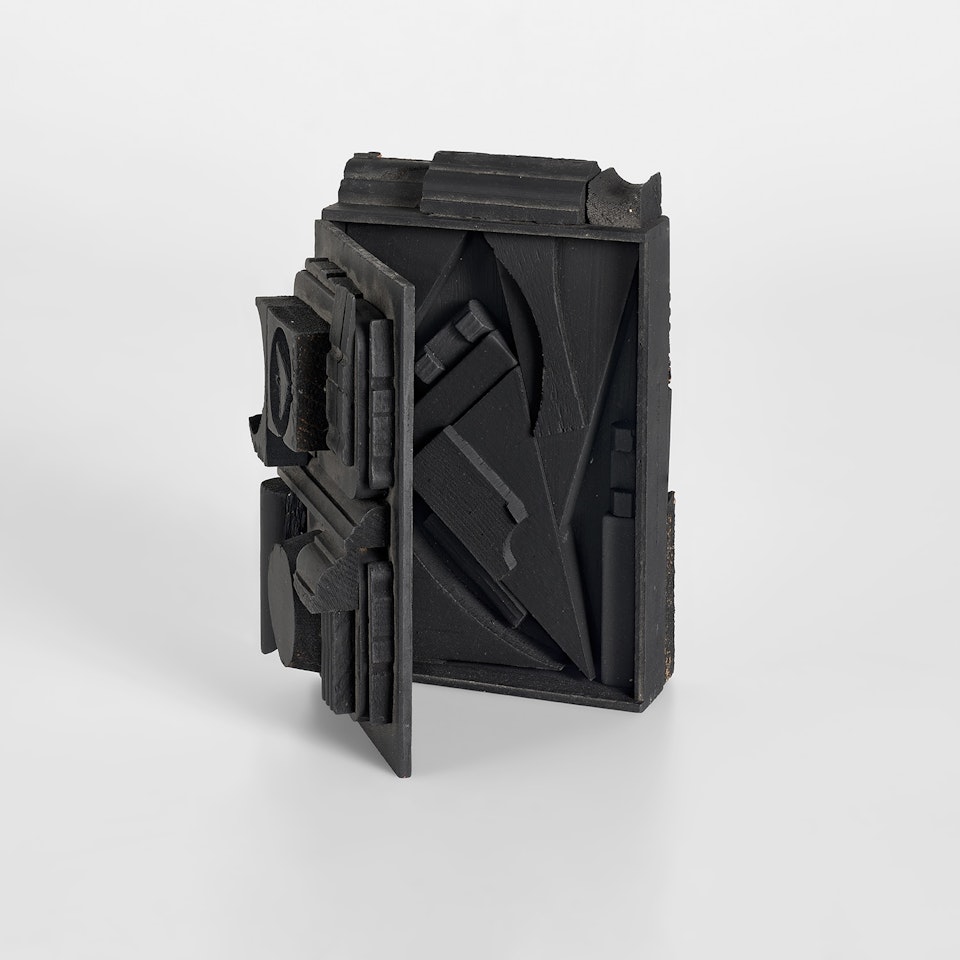 Black Cryptic V by Louise Nevelson