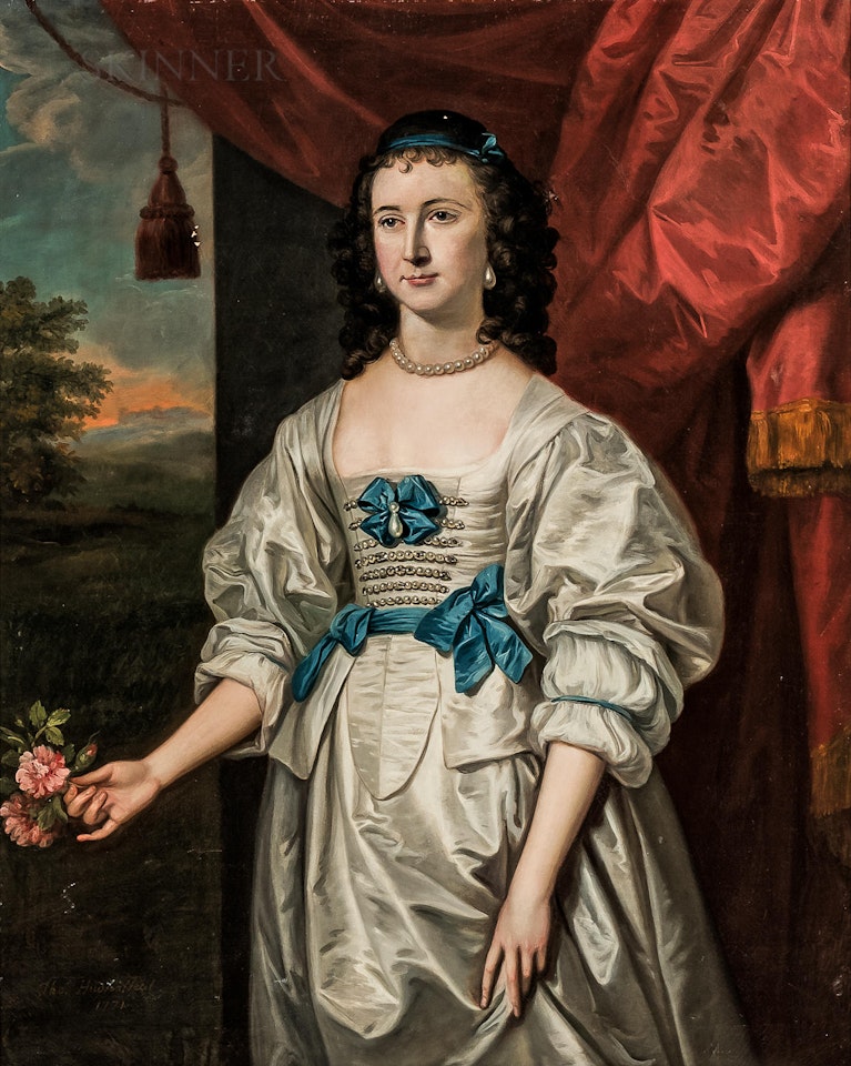 Portrait of Mrs. Richard Ray (née Elizabeth Lock, 1750-1815) by Thomas Hudson