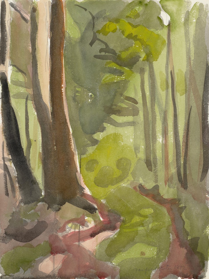 Wood Road #2 by Fairfield Porter