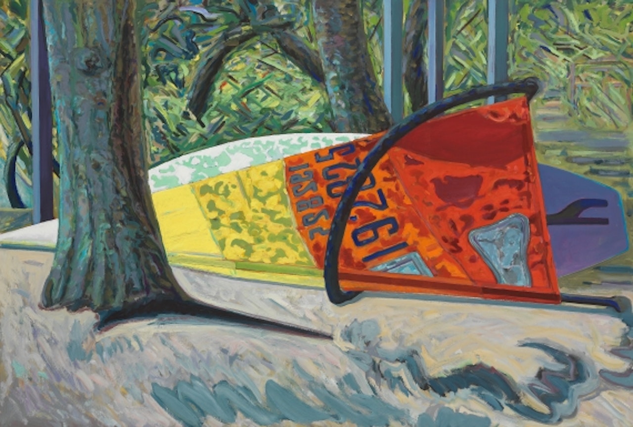 Surfbrett a Lago di Bolsena by Norbert Tadeusz