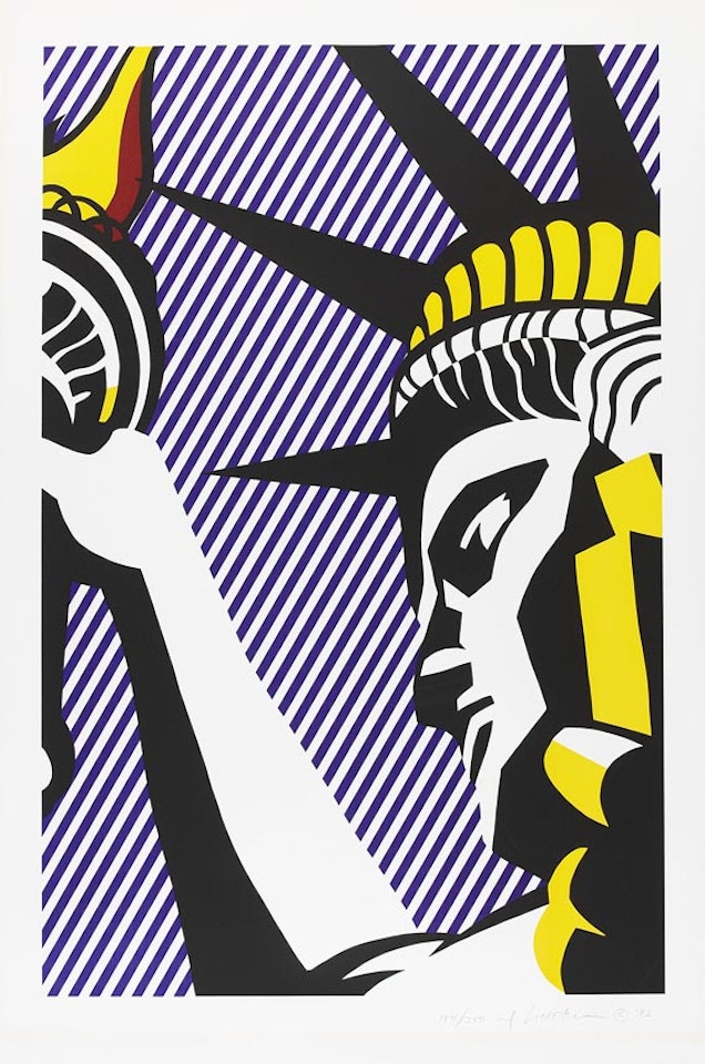 I love Liberty by Roy Lichtenstein