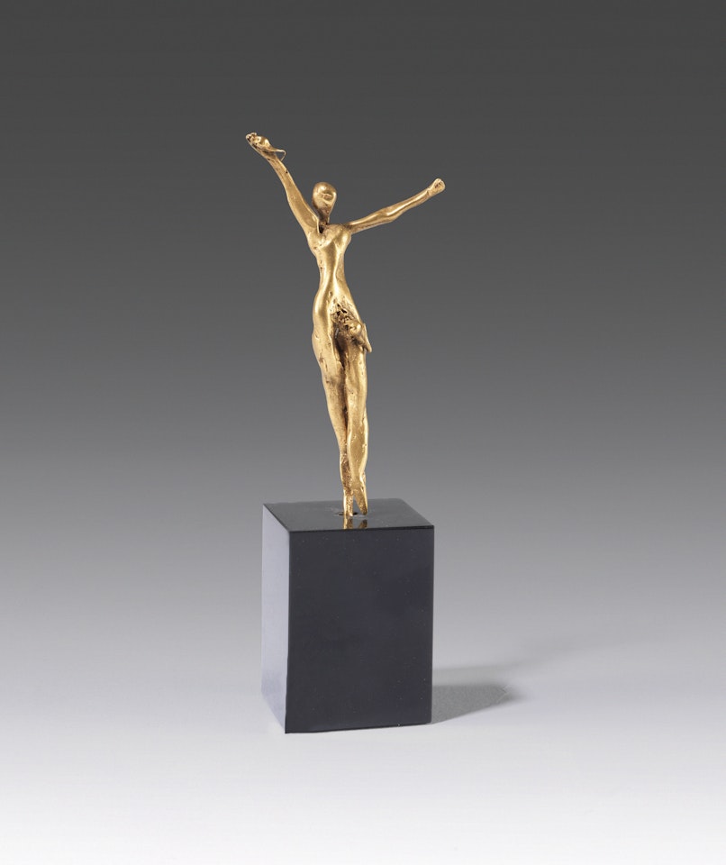 Femme à la souris (Homage to Margot Fonteyn) by Salvador Dali