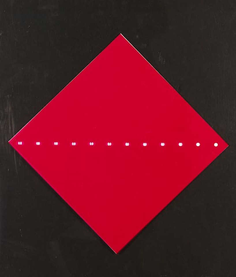 Concetto spaziale by Lucio Fontana
