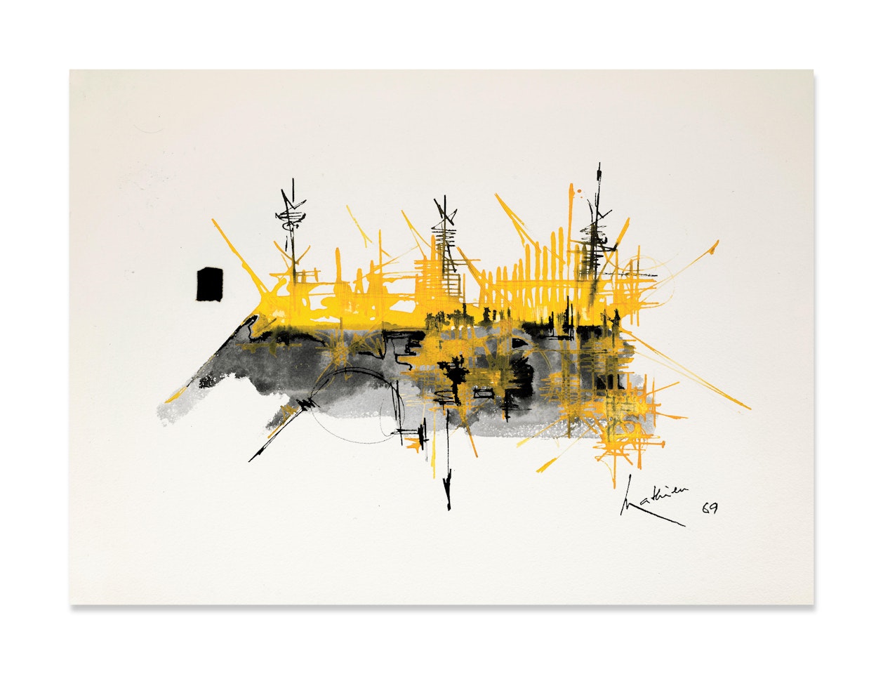 Ruau by Georges Mathieu