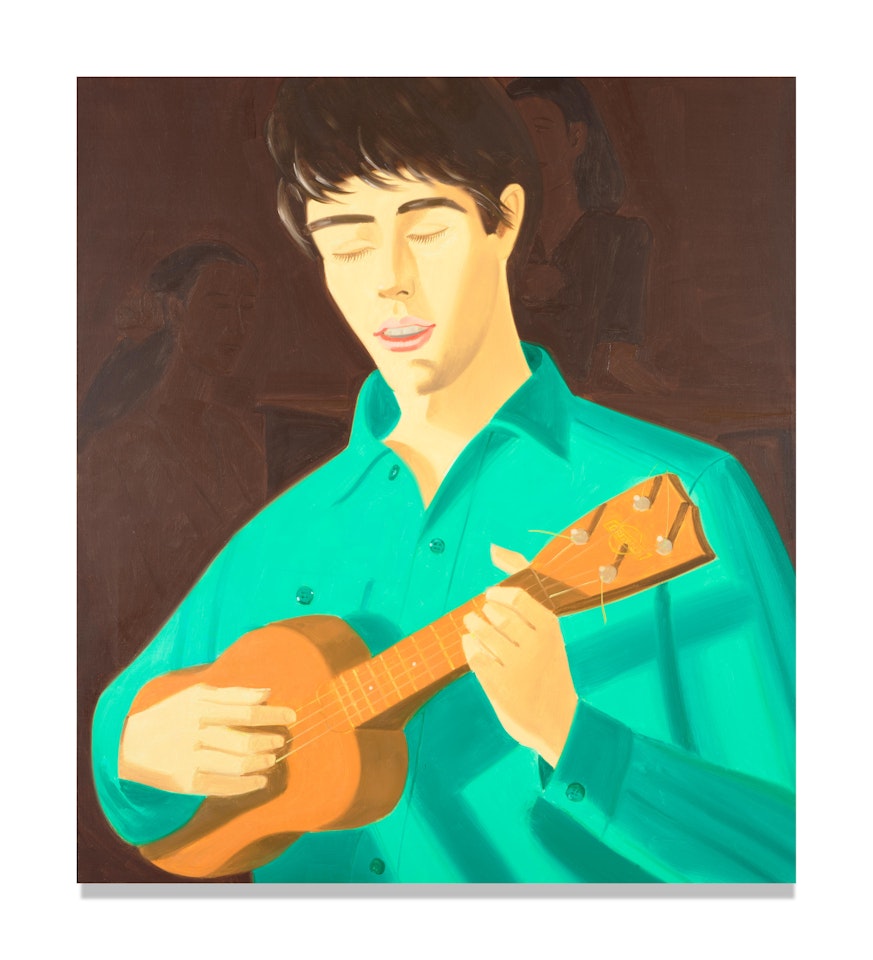 Ukulele Player by Alex Katz