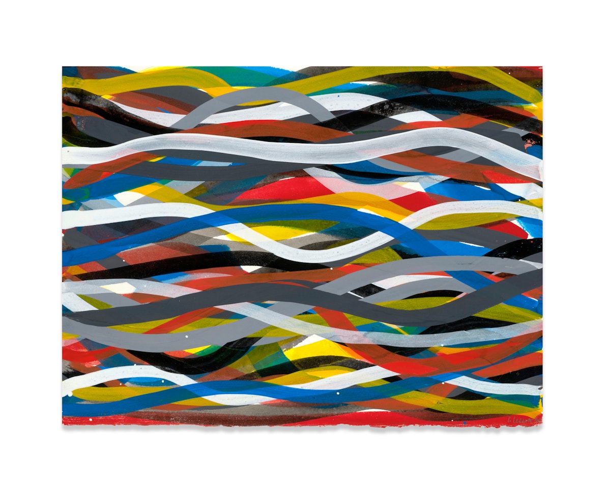 Irregular Grid by Sol LeWitt