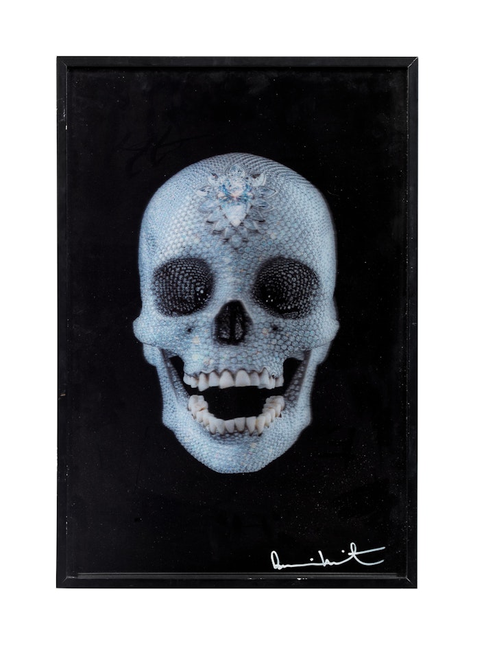 For the love of God (Lenticular) by Damien Hirst