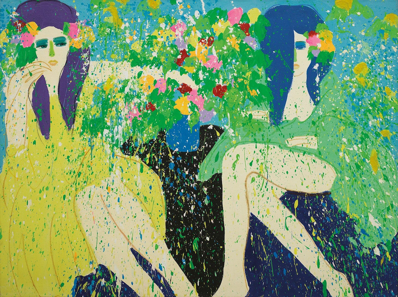 Summer Afternoon by Walasse Ting