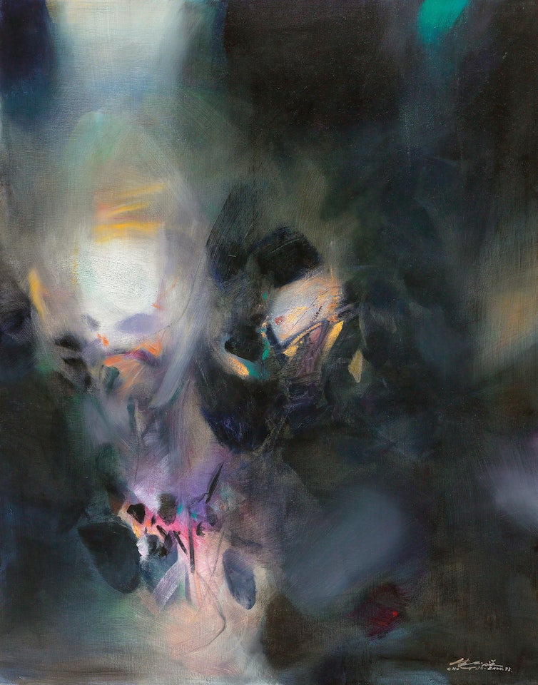 Du Fond du Gouffre Espéré by Chu Teh-Chun