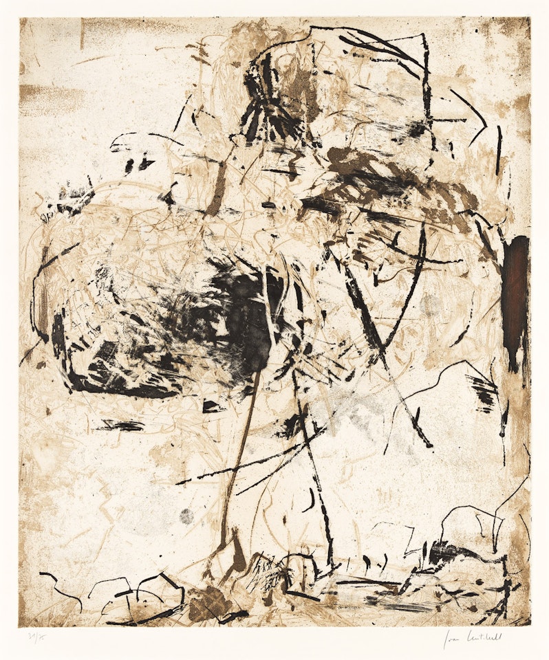 Sunflower VI by Joan Mitchell