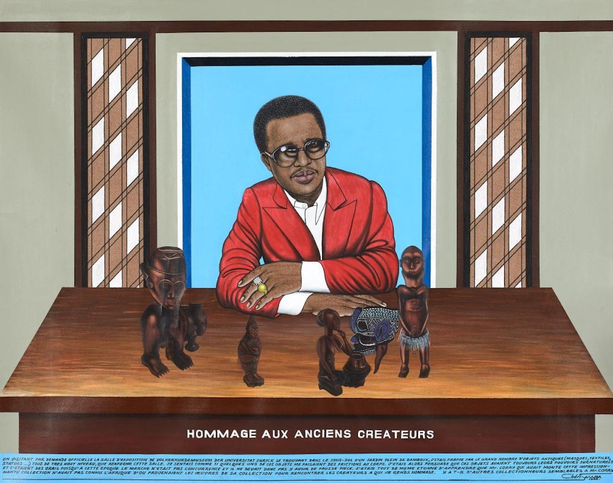 Hommage aux anciens créateurs by Chéri Samba