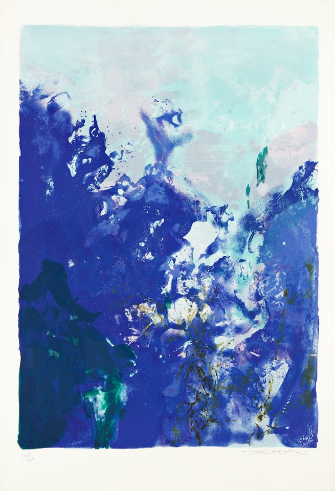 Suite Olympique Centennal by Zao Wou-Ki