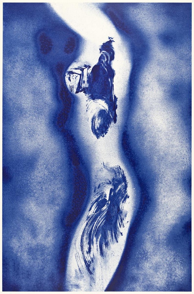 Anthropométrie ANT 148 by Yves Klein