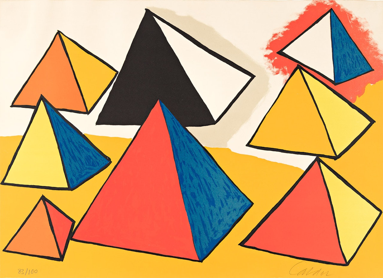 Homage to Euclid by Alexander Calder