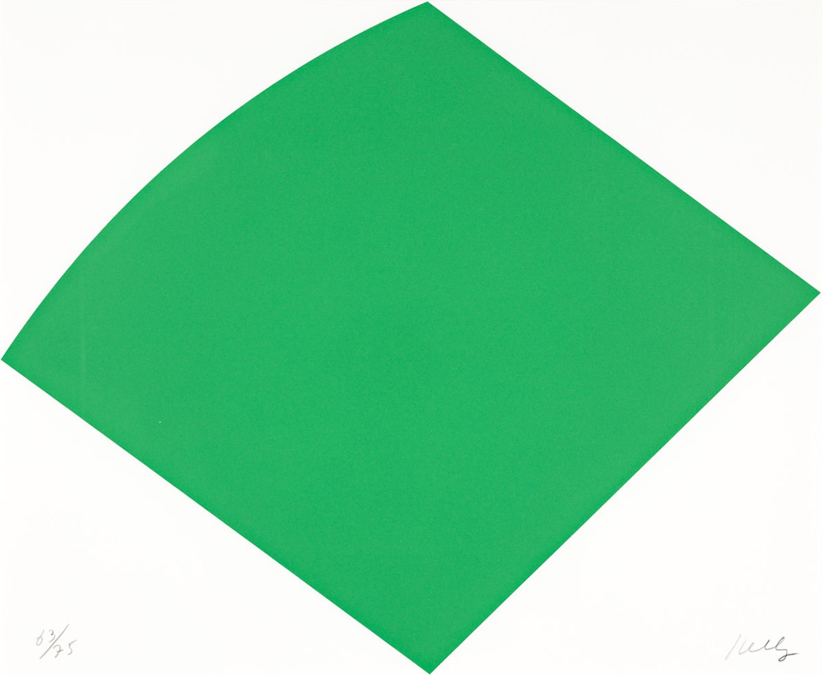 Green Curve by Ellsworth Kelly