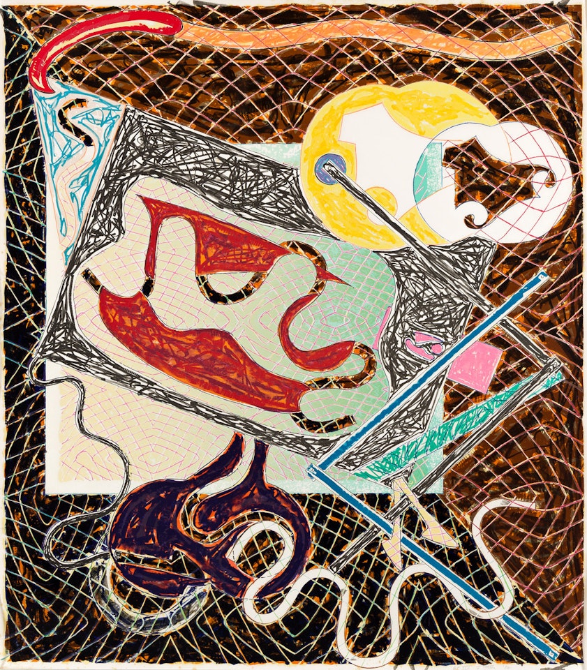 Shards III by Frank Stella
