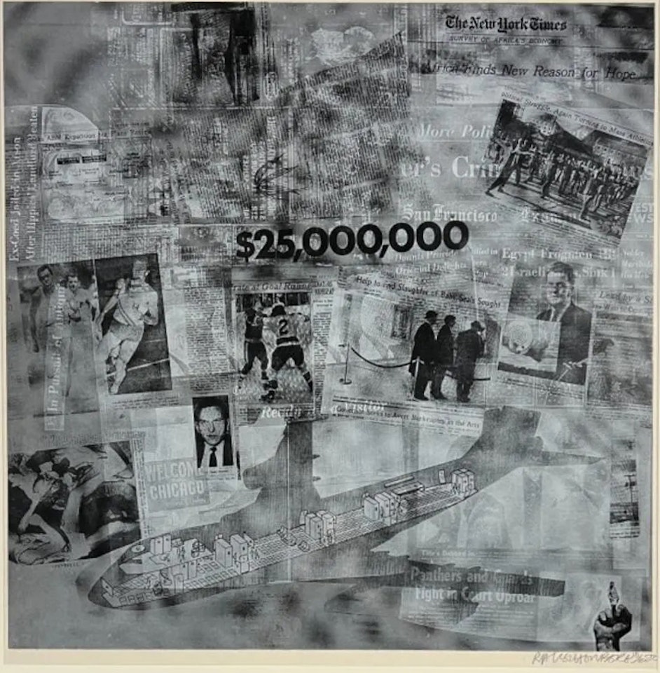 Surface Series from Currents by Robert Rauschenberg