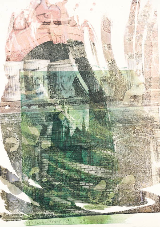 Saint John the Divine by Robert Rauschenberg