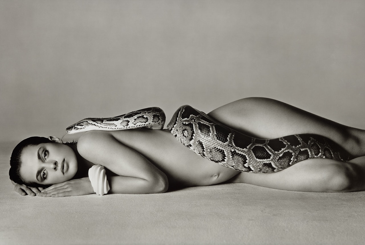 Nastassja Kinski and the Serpent, Los Angeles, California, June 14 by Richard Avedon