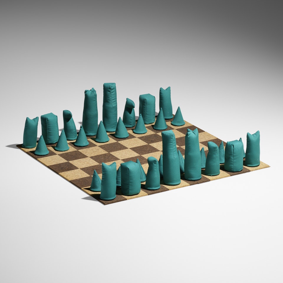 Chess set by Barry Flanagan