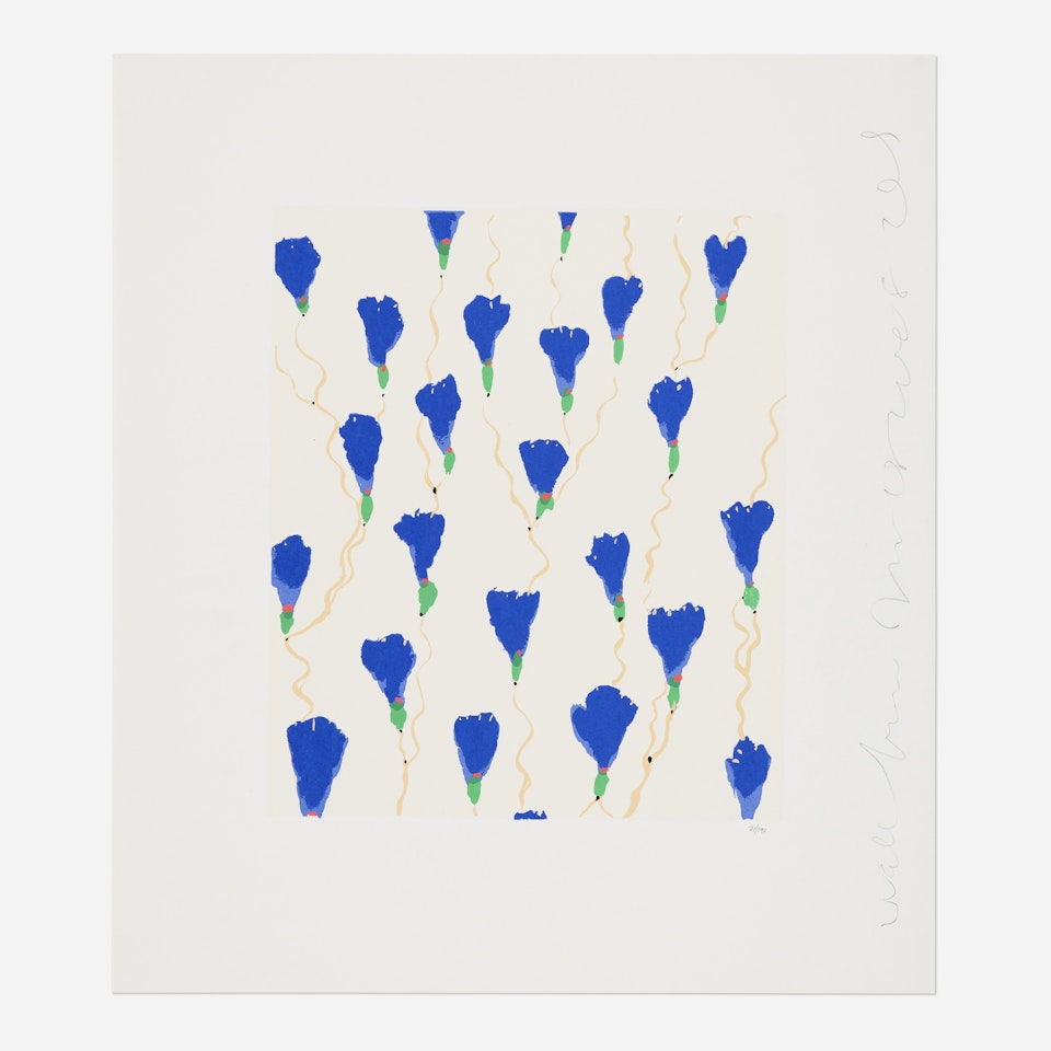 Wallflowers 19 (from the Wallflowers series) by Donald Sultan