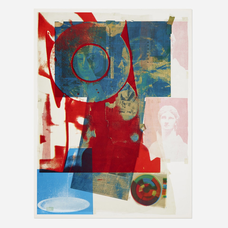 Quarry Local One by Robert Rauschenberg