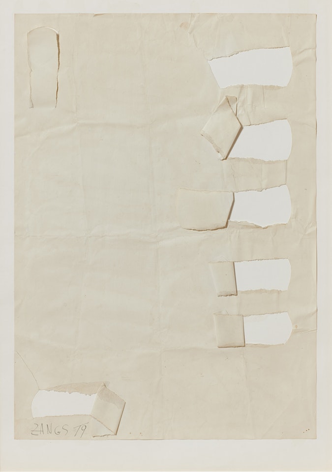 Untitled (Collages) by Herbert Zangs