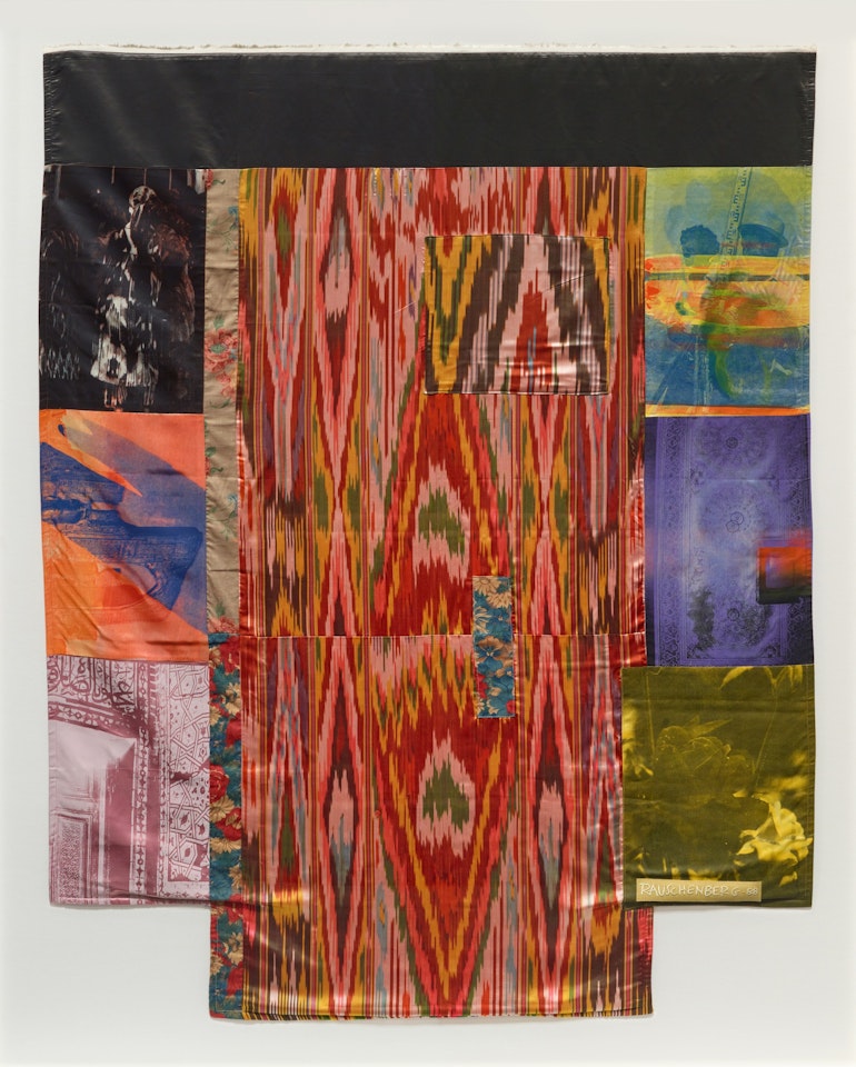 Samarkand Stitches #III (Gemini 1403) by Robert Rauschenberg