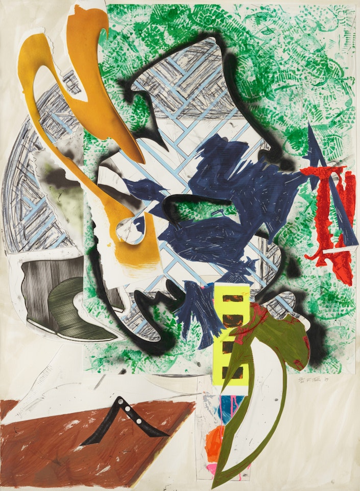 Ahab's Leg (Axsom 198) by Frank Stella