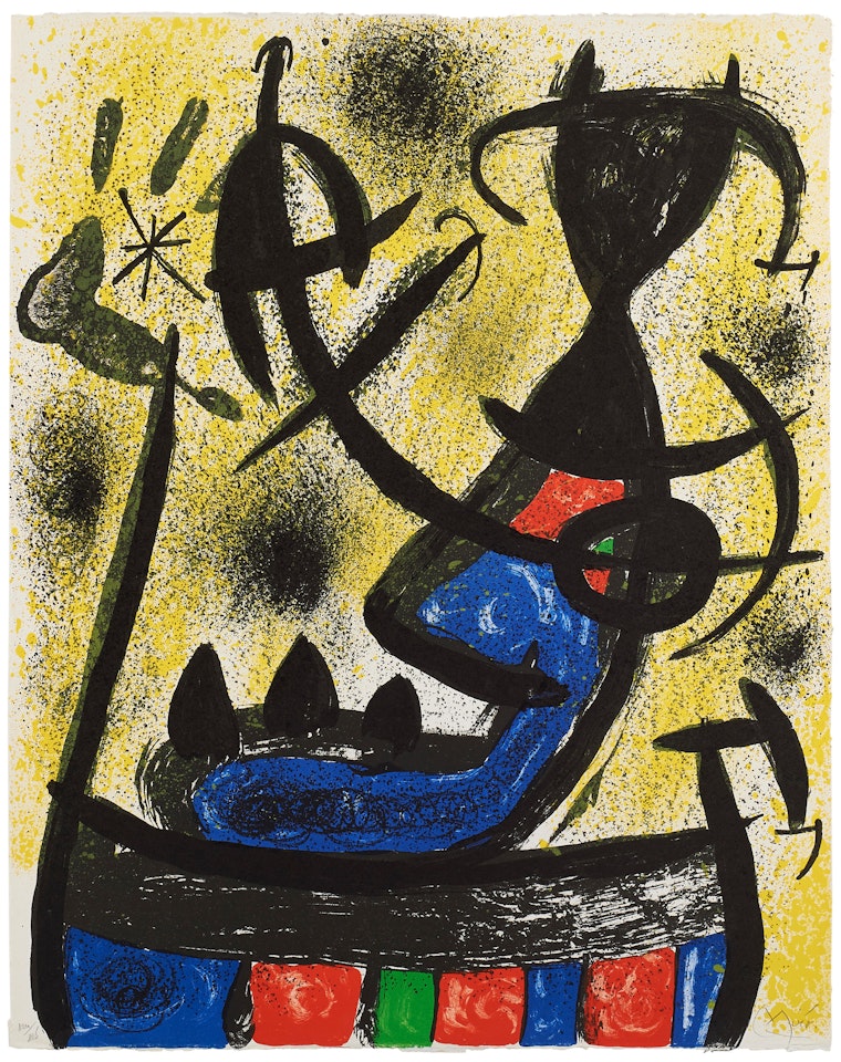 IL CIRCULO DE PIEDRA by Joan Miró