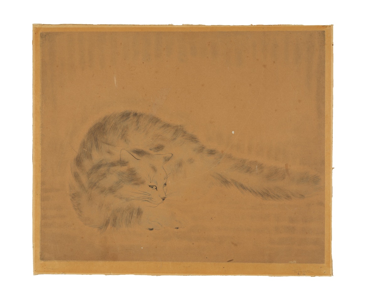 LES CHATS by Leonard Tsuguharu Foujita