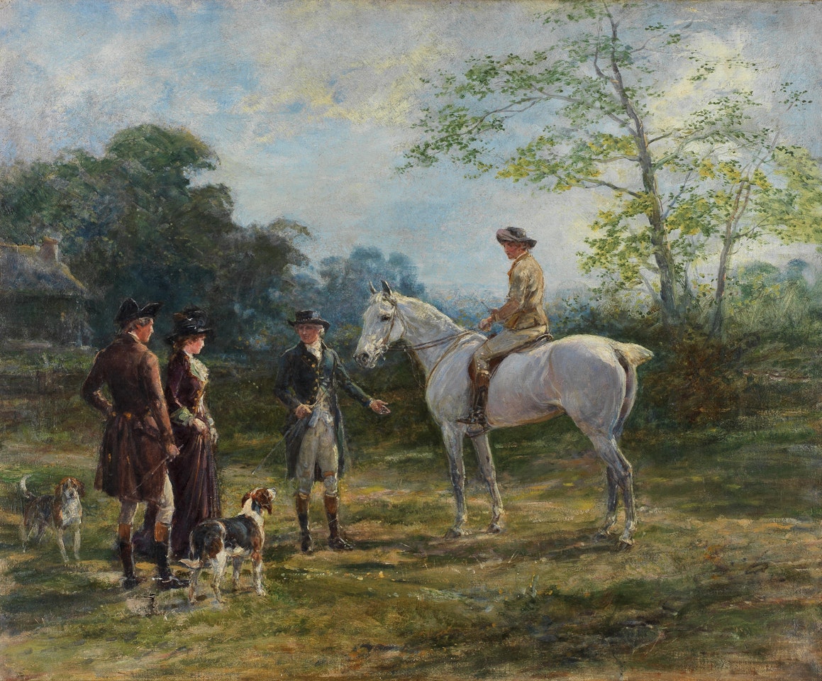Her present by Heywood Hardy