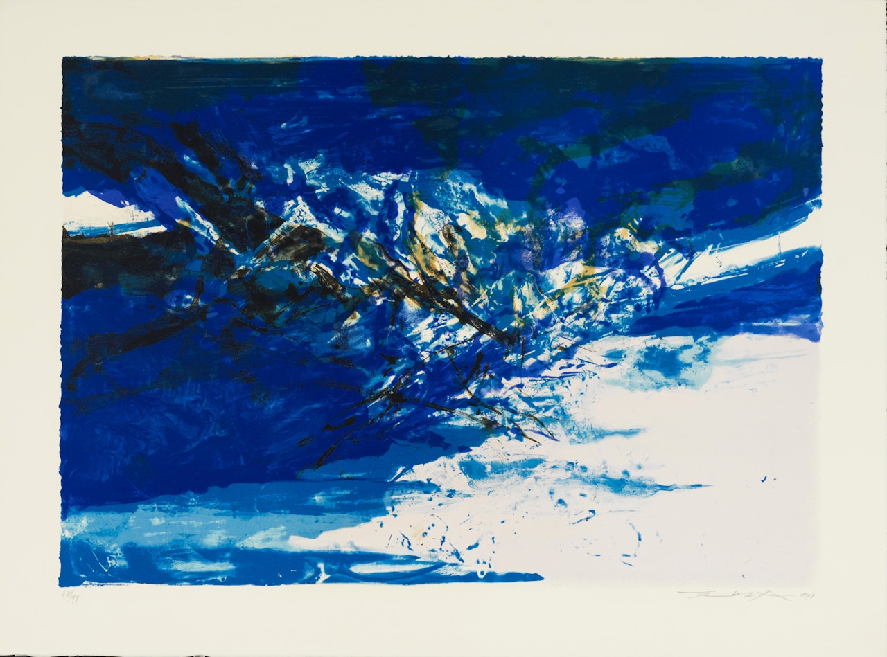 SANS TITRE by Zao Wou-Ki