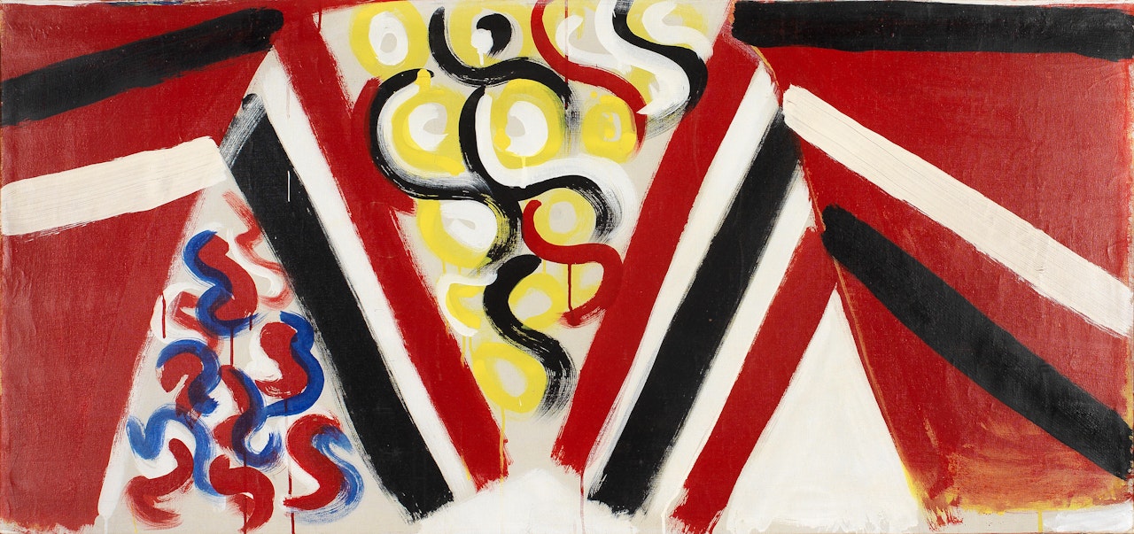 Jousting for Warwick by Terry Frost