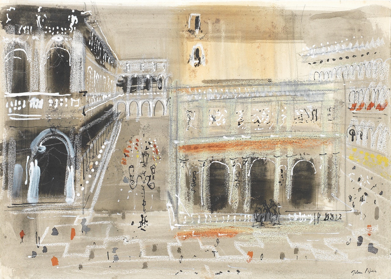 St. Mark"s Square II by John Piper