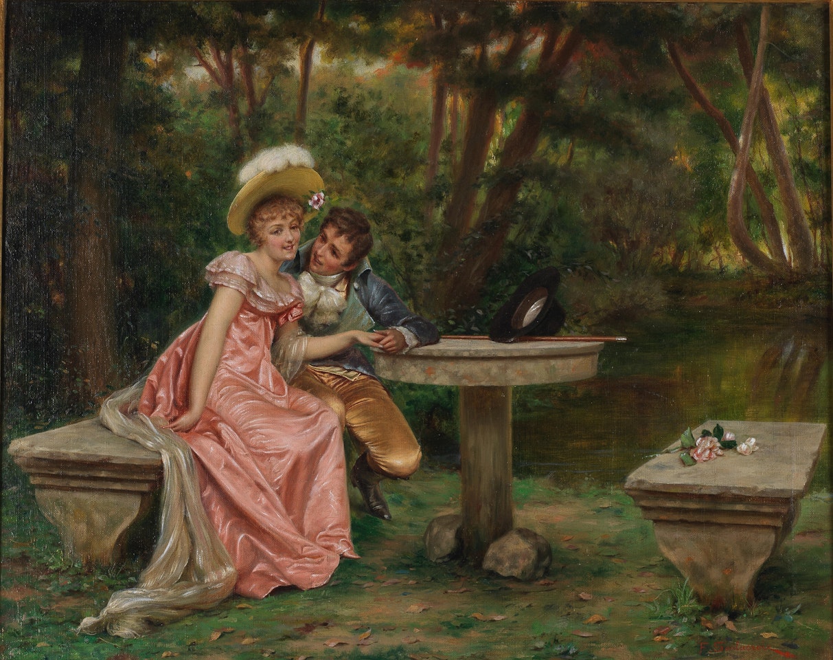 The lover"s tryst by Frédéric Soulacroix