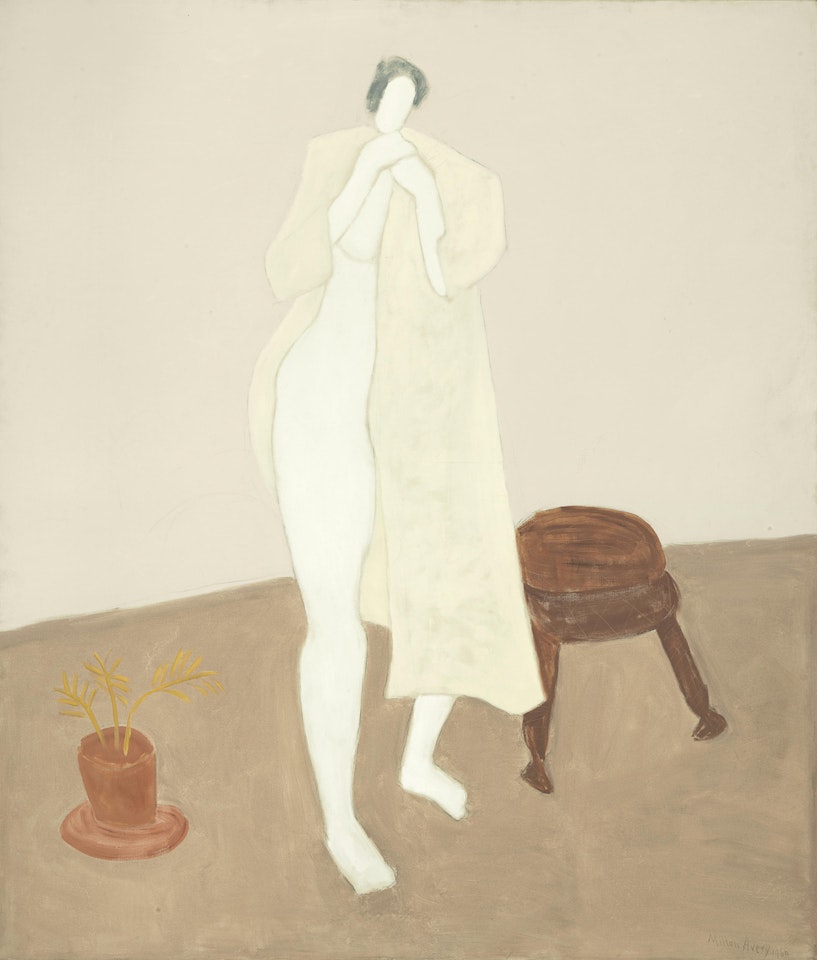 Robed Nude  by Milton Avery