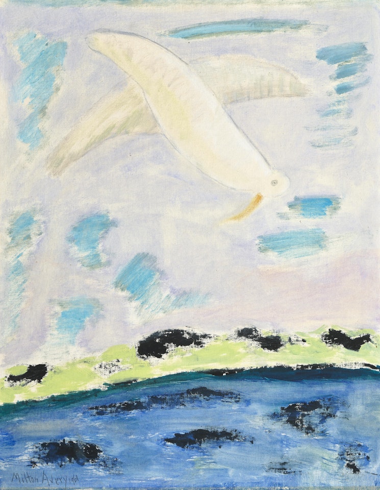 Bird Over Sea  by Milton Avery
