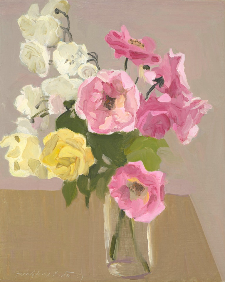 Roses  by Fairfield Porter