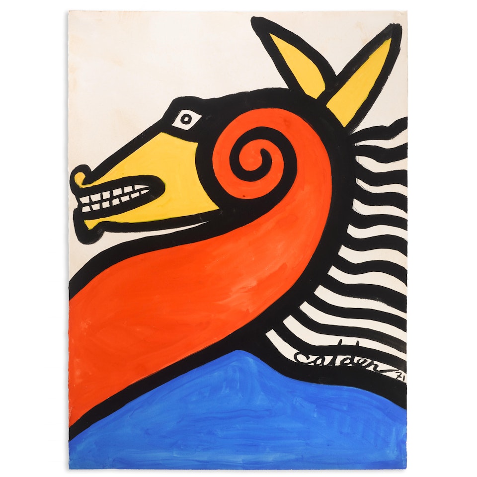 Bunny Eared Horse   by Alexander Calder