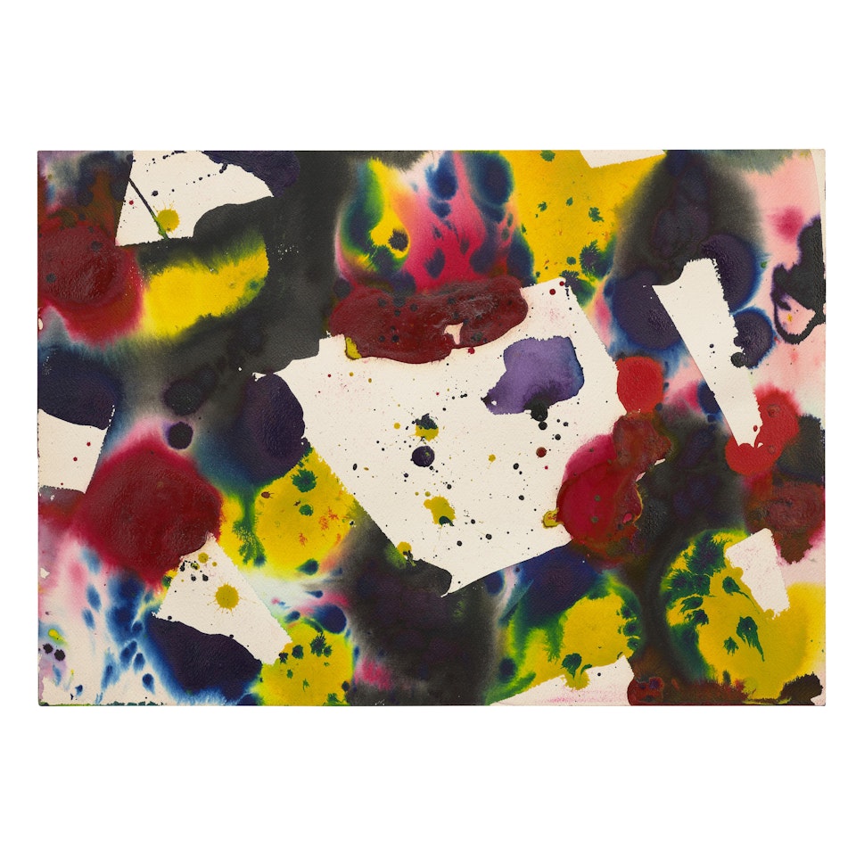 Untitled   by Sam Francis