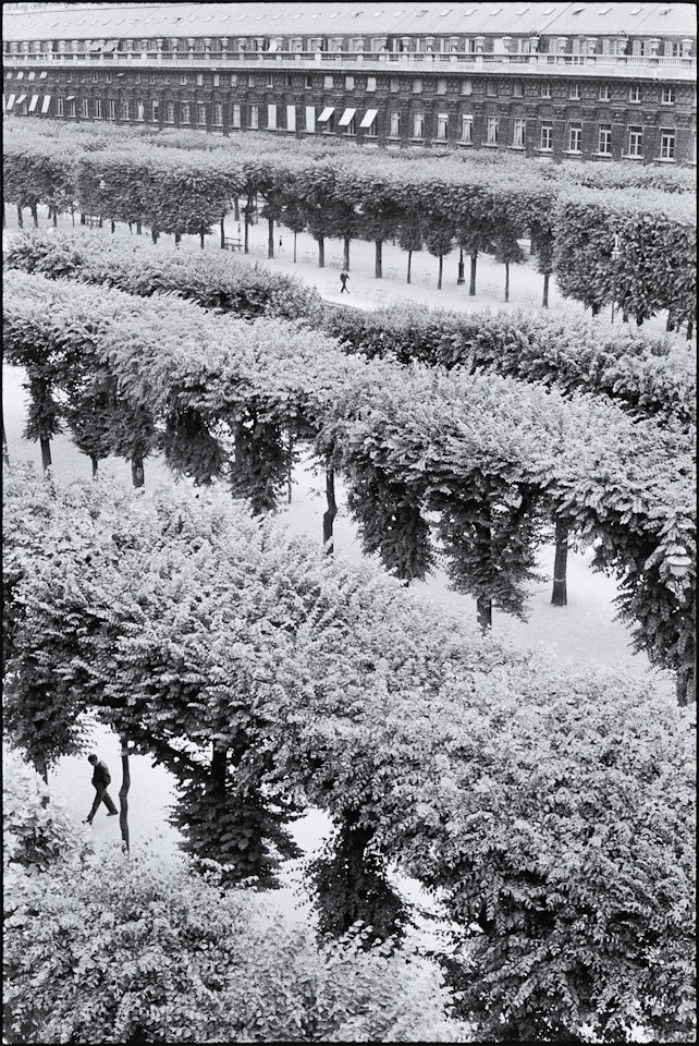 Jardins du Palais Royal by Henri Cartier-Bresson