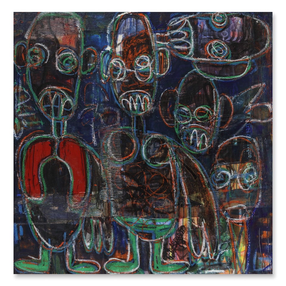 Untitled by Aboudia Abdoulaye Diarrassouba