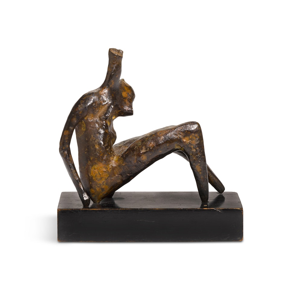 Maquette for Seated Torso by Henry Moore