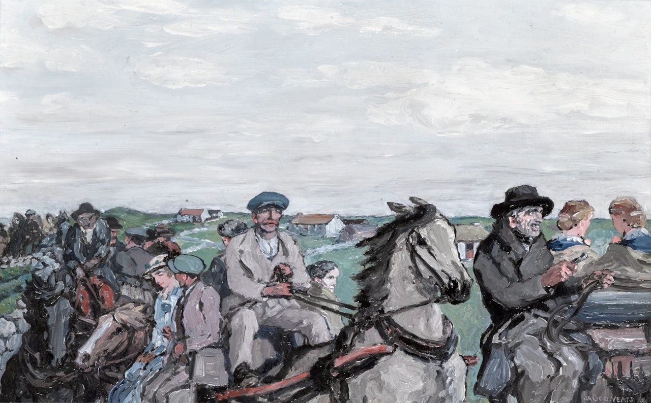 Going to the Races by Jack Butler Yeats