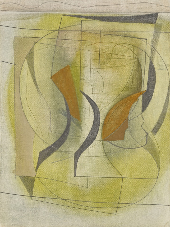 aug 14-50 (2) : still life (linear) by Ben Nicholson, O.M.