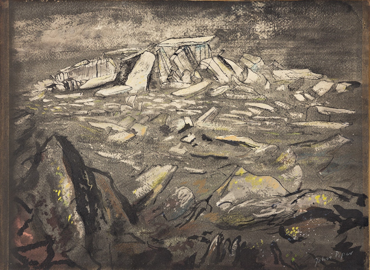 Top of the Glyders by John Piper