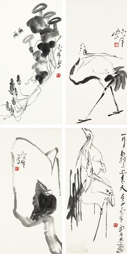 Flowers and Birds by Ding Yanyong