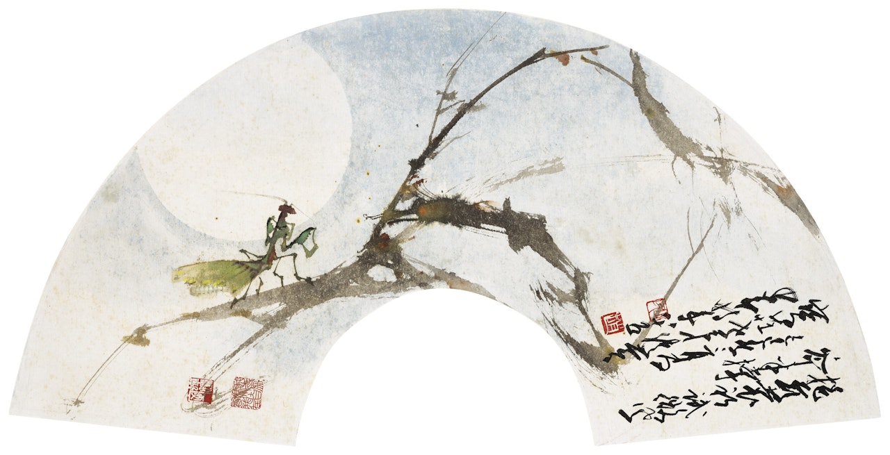 Mantis Under Moonlight by Zhao Shao'ang