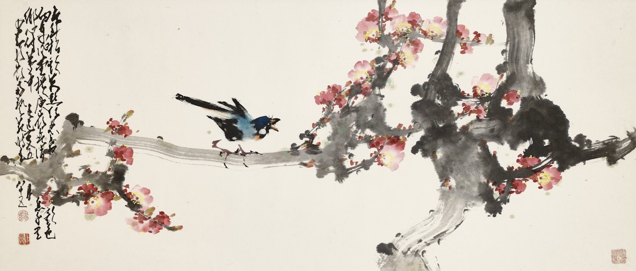 Welcoming Spring by Zhao Shao'ang
